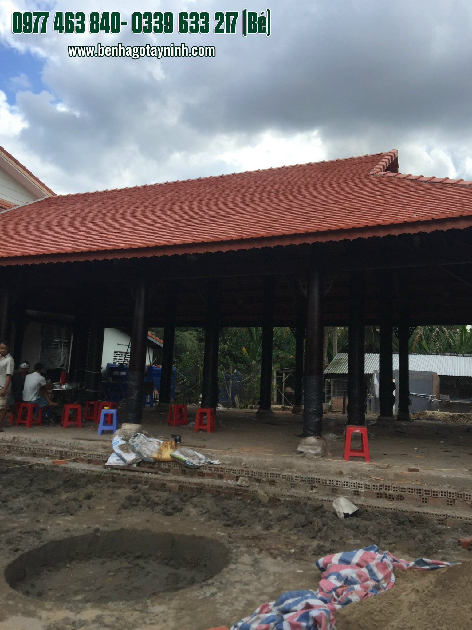 thi công nhà gỗ truyền thống Tây Ninh