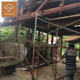 Tham khảo ngay dịch vụ sửa chữa nhà gỗ trọn gói Củ Chi