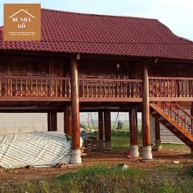 Địa chỉ thiết kế, thi công nhà gỗ 3 gian uy tín, chất lượng tại Tây Ninh