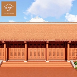 ĐƠN VỊ THI CÔNG NHÀ GỖ 5 GIAN CỔ ĐIỂN 
