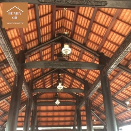 Lưu ngay công ty chuyên thi công mái ngói nhà gỗ đẹp