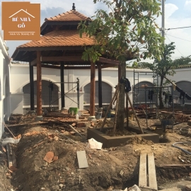 Đơn vị chuyên thi công nhà gỗ Bình Dương