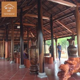 Thi công nhà gỗ Tây Ninh đẹp chuẩn truyền thống