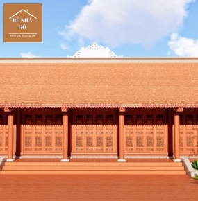 ĐƠN VỊ THI CÔNG NHÀ GỖ 5 GIAN CỔ ĐIỂN 