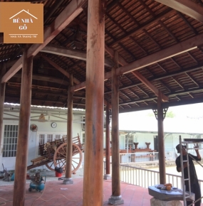 Mẫu nhà gỗ 5 gian Tây Ninh đậm chất xưa