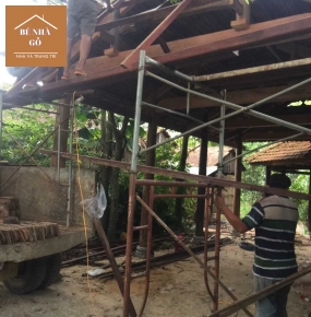 Đội chuyên thi công nhà gỗ cổ miền Nam