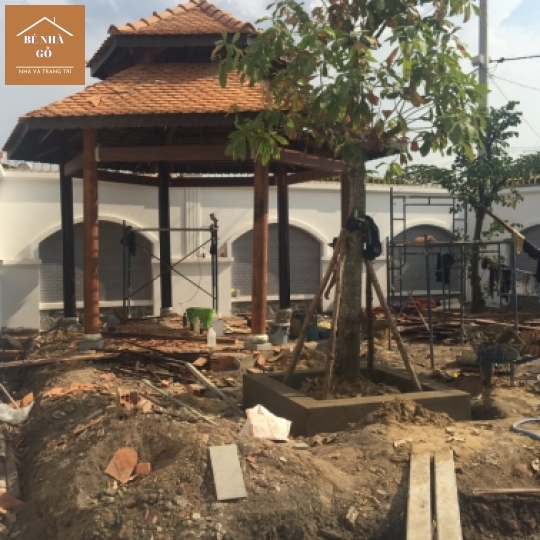 Truy tìm địa điểm thi công nhà gỗ tại Gò Dầu
