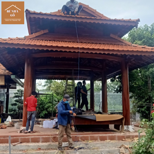 Khám phá ngay đơn vị thi công nhà gỗ ghép đẹp Tây Ninh