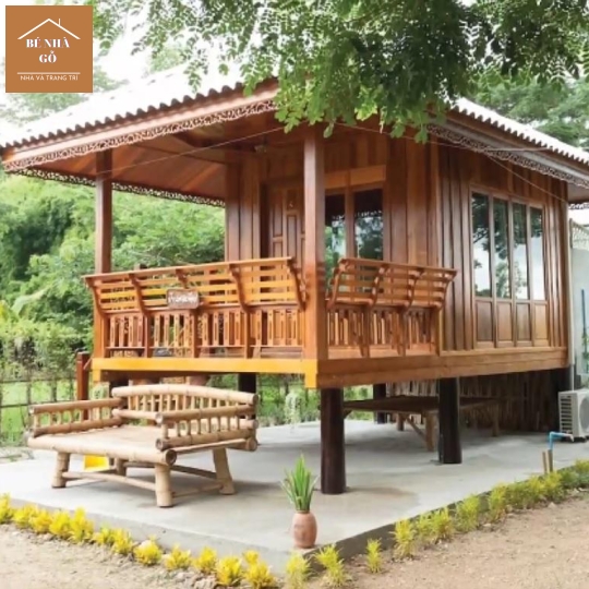 ĐƠN VỊ THIẾT KẾ, THI CÔNG NHÀ GỖ XINH 