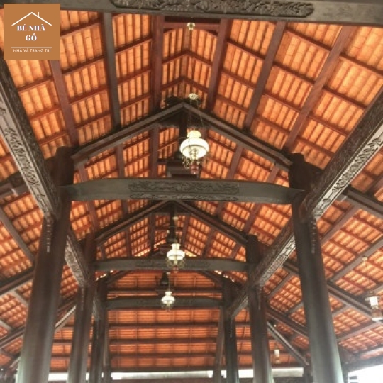 Lưu ngay công ty chuyên thi công mái ngói nhà gỗ đẹp
