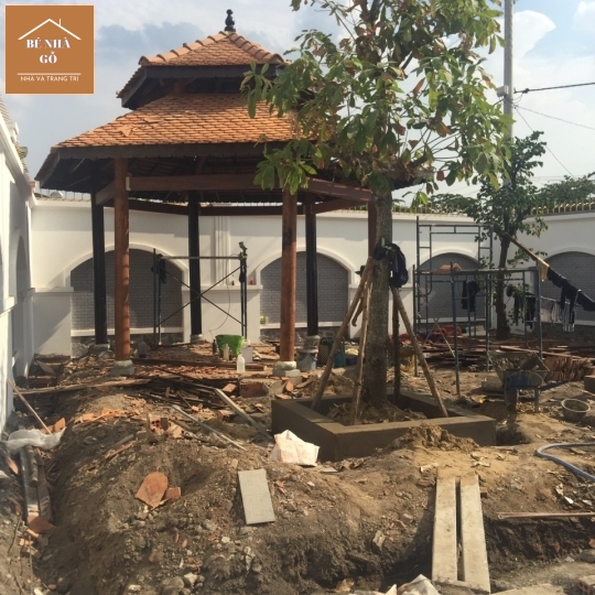 Đơn vị chuyên thi công nhà gỗ Bình Dương