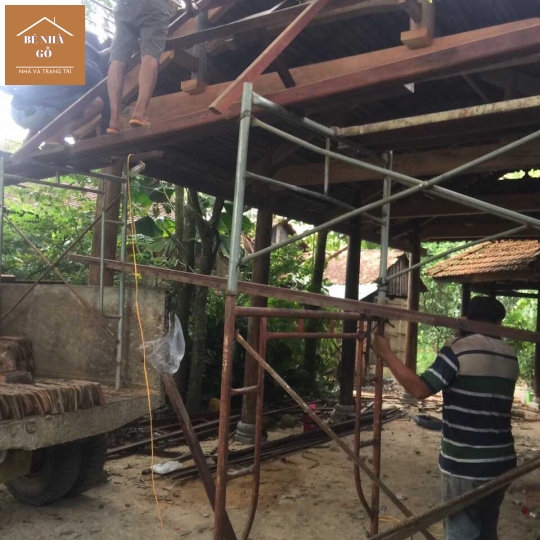 Đội chuyên thi công nhà gỗ cổ miền Nam