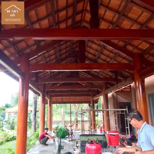 Thiết kế nhà gỗ 3 gian đẹp, độc đáo nhất thị trường hiện nay