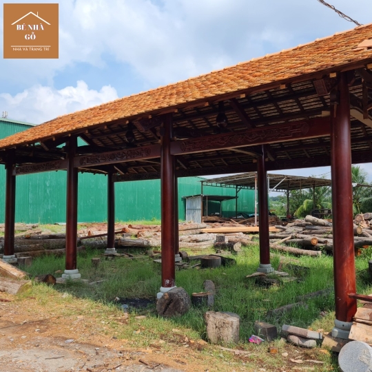 Thiết Kế Nhà Gỗ Đẹp Kết Hợp Với Thiên Nhiên
