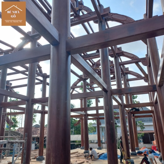 Thi công nhà gỗ Tây Ninh-Phạm Văn Chầu